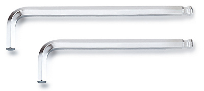 Ключ шестигранный Г-образный длинный с шаром 6 мм L=141 мм TOPTUL AGBL0614