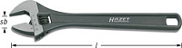 HAZET Разводной ключ ( до 27mm.)