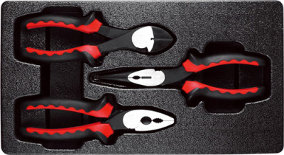 T28952 Набор губцевого инструмента в ложементе, 3 пред. T28952 Набор губцевого инструмента в ложементе, 3 пред.