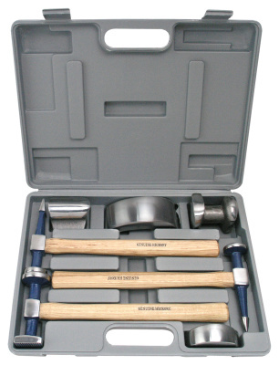 T20681 Набор молотков и наковален для кузовных работ, 7 предметов T20681 Набор молотков и наковален для кузовных работ, 7 предметов