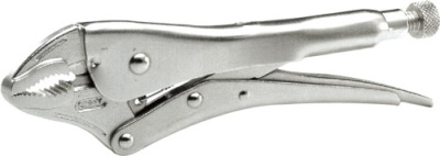 T28258 Зажим с закругленными губками губками 180мм