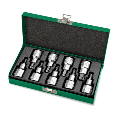 Набор головок TORX 1/2" Т20-Т60, 9 предметов TOPTUL GAAD0903 Набор головок TORX 1/2" Т20-Т60, 9 предметов TOPTUL GAAD0903