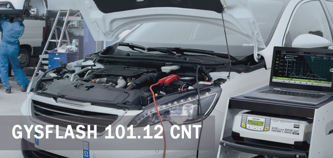 Последнее поколение зарядных устройств GYSFLASH 101.12 CNT