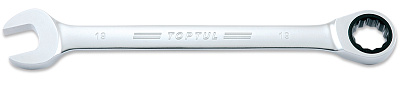 Ключ комбинированный трещоточный 13 мм TOPTUL AOAF1313