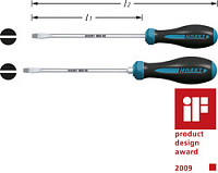 Отвёртка шлицевая 6,5х1,2х150 мм HAZET 802-65