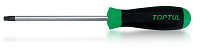 Отвертка TORX T6х75 мм TOPTUL FFAB0608