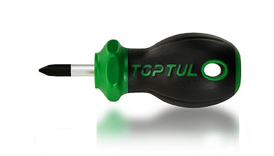 Отвертка крестовая &quot;бочка&quot; PH2x25 мм серии Pro-Plus TOPTUL FBBF0203