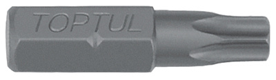 Бита 1/4" TORX T20, L=25 мм с отверстием TOPTUL