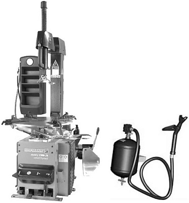 Шиномонтажный станок (стенд) автоматический Hofmann Monty 3300-24 SmartSpeed GP. Цвет серый RAL7040