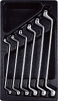 T40693 Набор ключей накидных,6 пред. в ложементе (8-19мм)