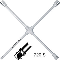 Ключ баллонный крестовой 24х27х32х3/4" HAZET 720S