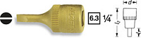 HAZET Головка 1/4" 8503-0,6х3.5