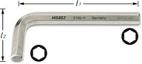 HAZET Шестигранник Г-образный  5мм 2100-05