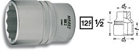 Головка торцевая 12-гранная 1.1/4 HAZET 900AZ-1.1/4